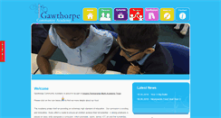 Desktop Screenshot of gawthorpeacademy.co.uk